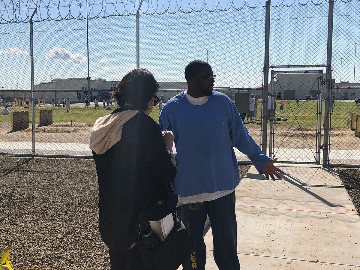 Avenal State Prison garden